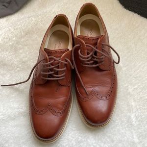 Cole Hahn zero grand wingtip Oxford size 8